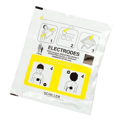 Elettrodi pediatrici per defibrillatore Schiller FRED PA-1 — immagine 1 di 3