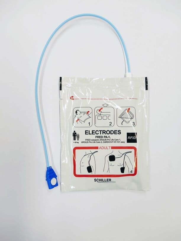 Elettrodi per adulti per defibrillatore Schiller FRED PA-1 — consumabile per Schiller FRED PA-1
